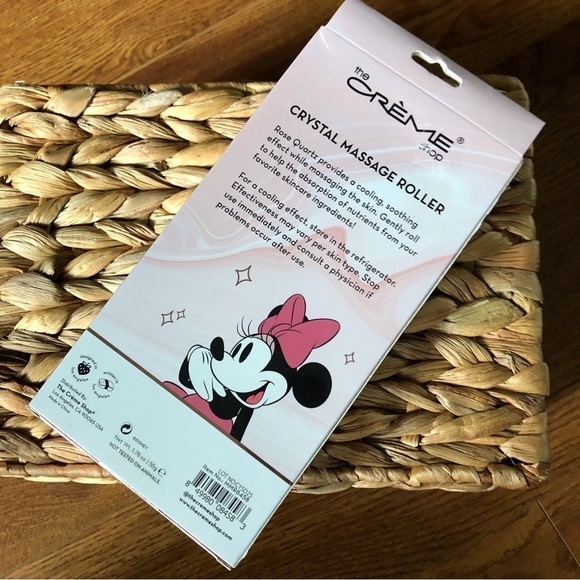 The Creme Shop Disney Minnie Mouse: Rose Quartz Crystal Massage Roller - Picture 2 of 2